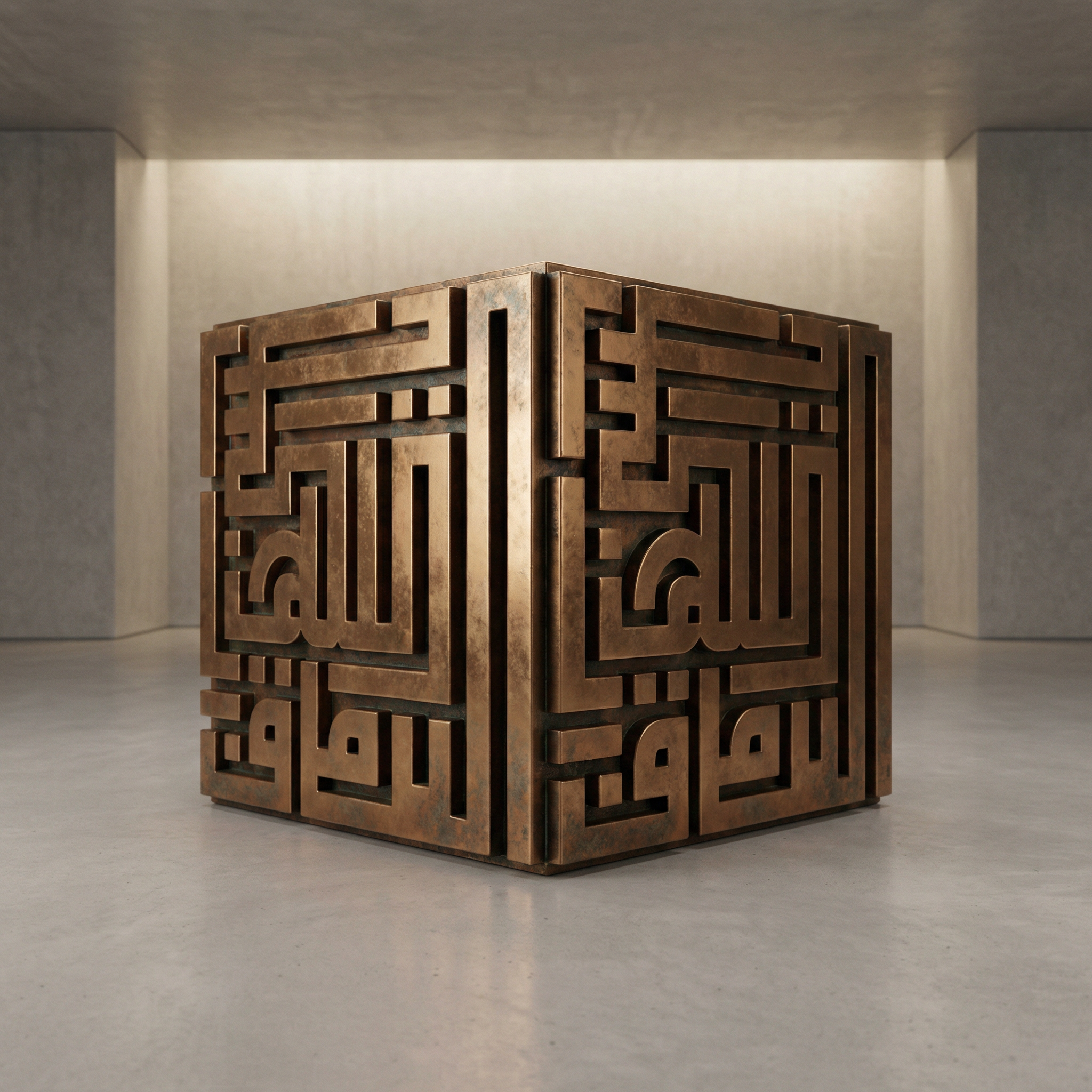 Student 3D calligraphy project 11